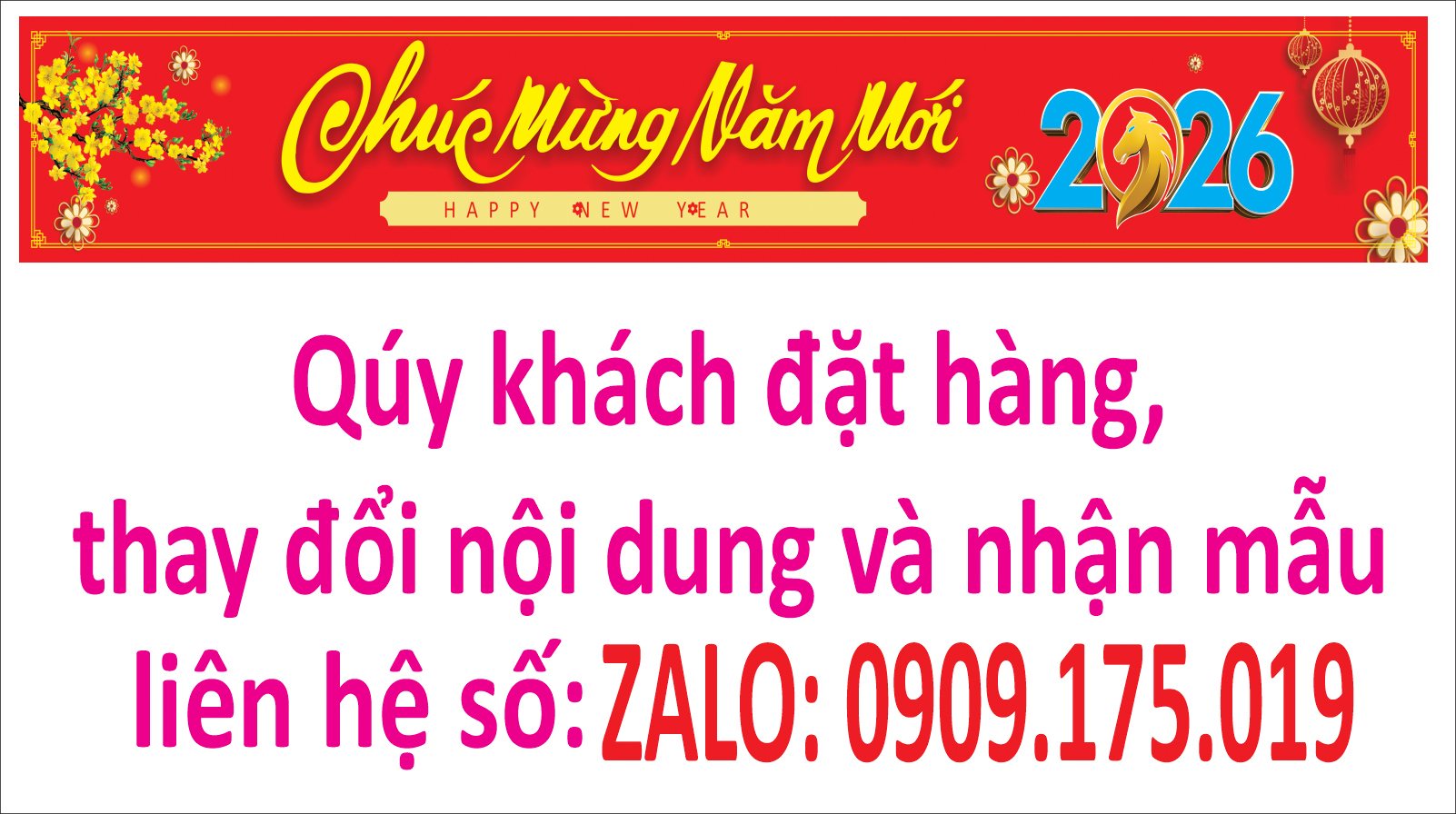 Bạt Tết 2026 nhận thay đổi thiết kế mẫu 15