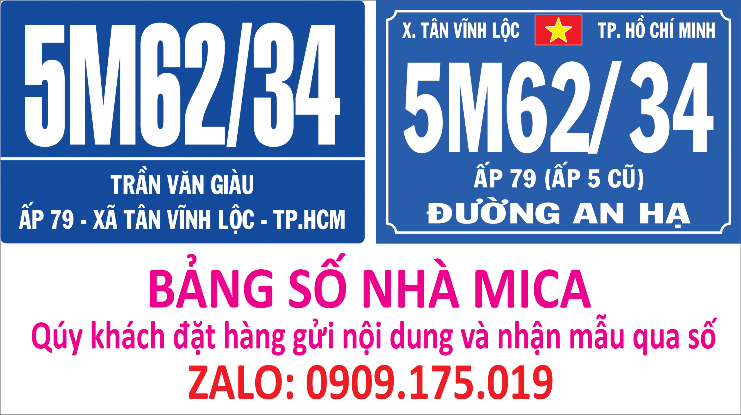 biển số nhà mica đài loan, bền đẹp