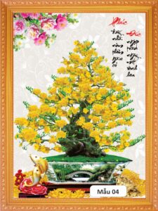 Tranh hoa vàng treo tường mẫu 004 in sắc nét, nhiều kích thước, phù hợp trang trí phòng khách, văn phòng, quán cafe và không gian hiện đại.