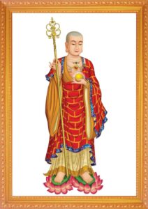 Tranh Phật giáo treo tường mẫu 04 in sắc nét, màu sắc trang nghiêm, phù hợp trang trí phòng thờ, phòng khách, chùa và không gian tâm linh. Có khung và không khung theo yêu cầu.