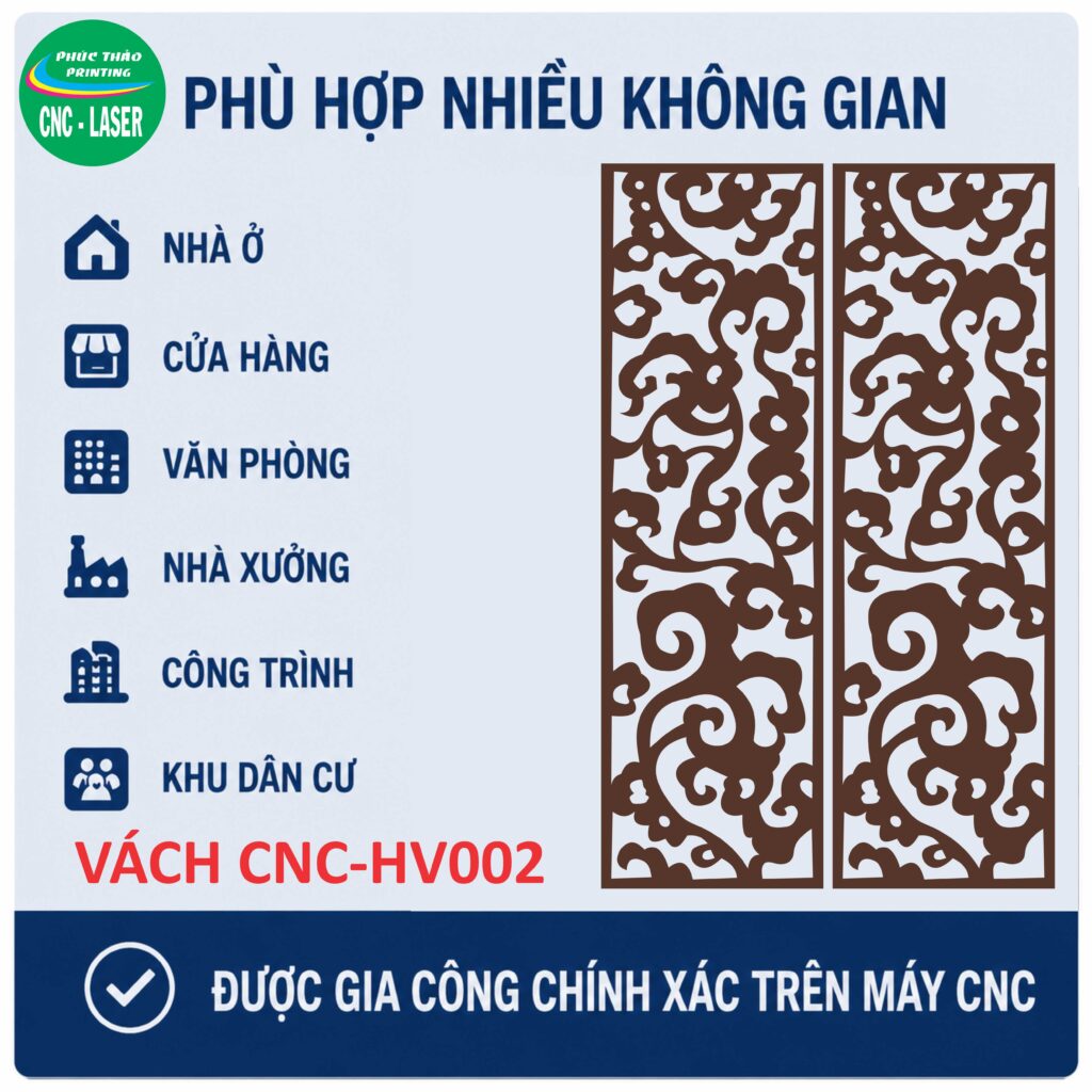 Mẫu CNC trang trí HV002