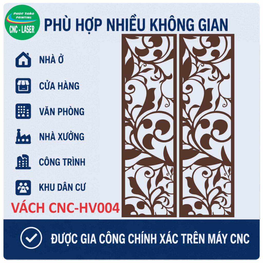 Mẫu CNC trang trí HV004