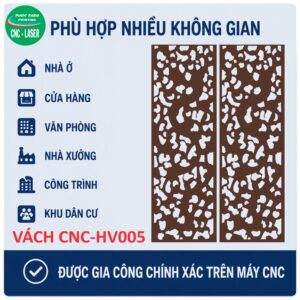 Mẫu CNC trang trí HV004