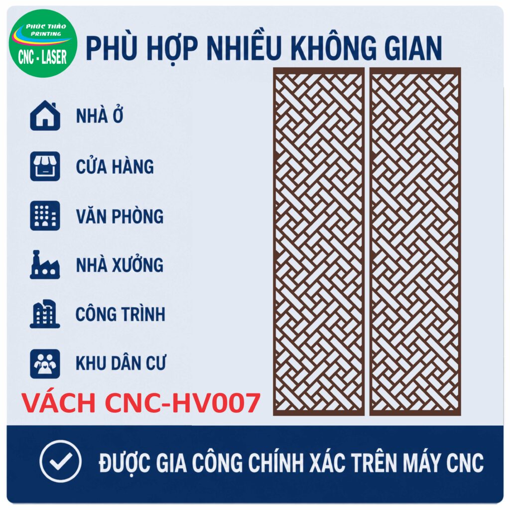 Mẫu CNC trang trí HV007