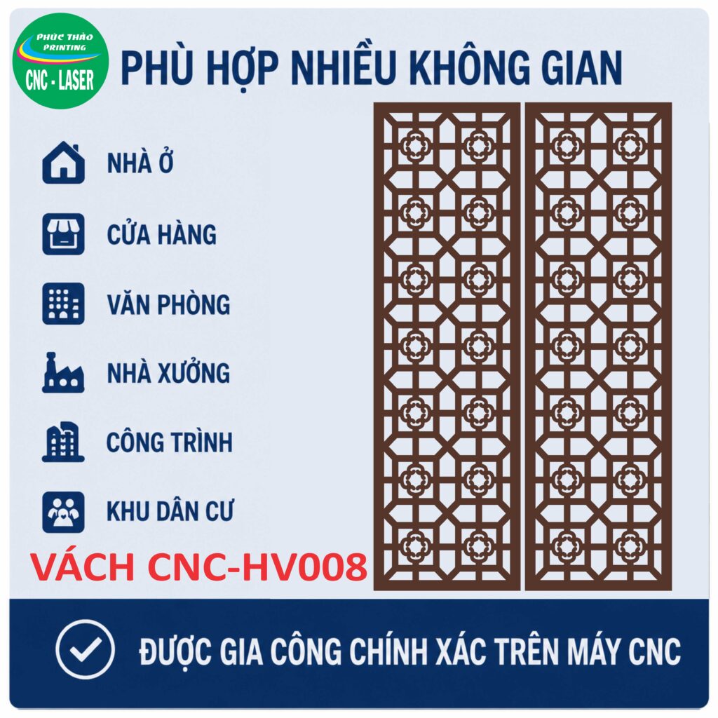 Mẫu CNC trang trí HV008
