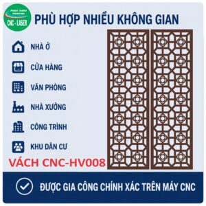 Mẫu CNC trang trí HV008