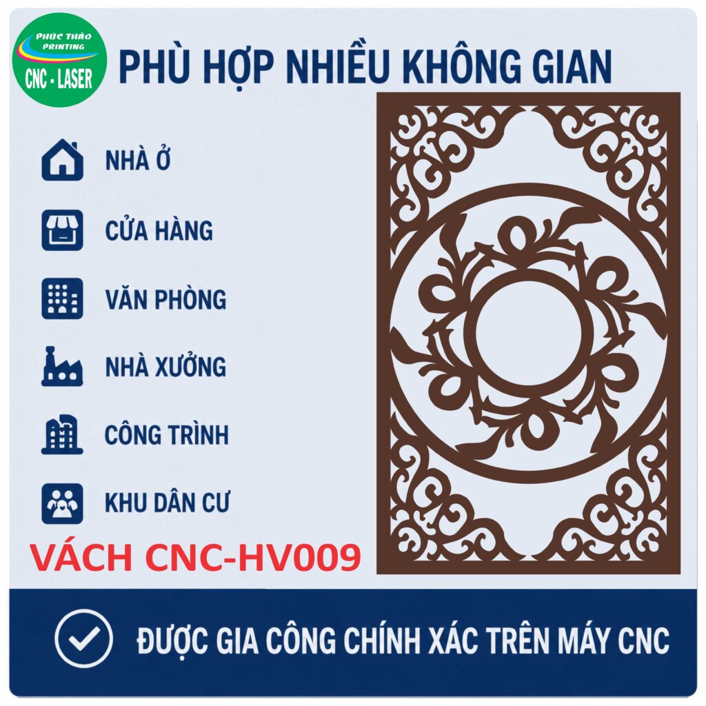 Mẫu CNC trang trí HV008