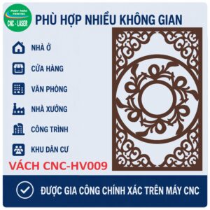 Mẫu CNC trang trí HV008