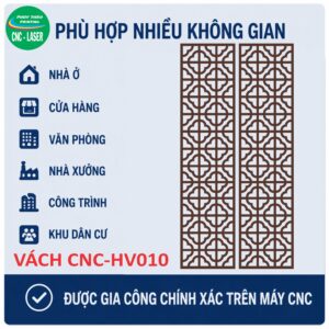 Mẫu CNC trang trí HV010