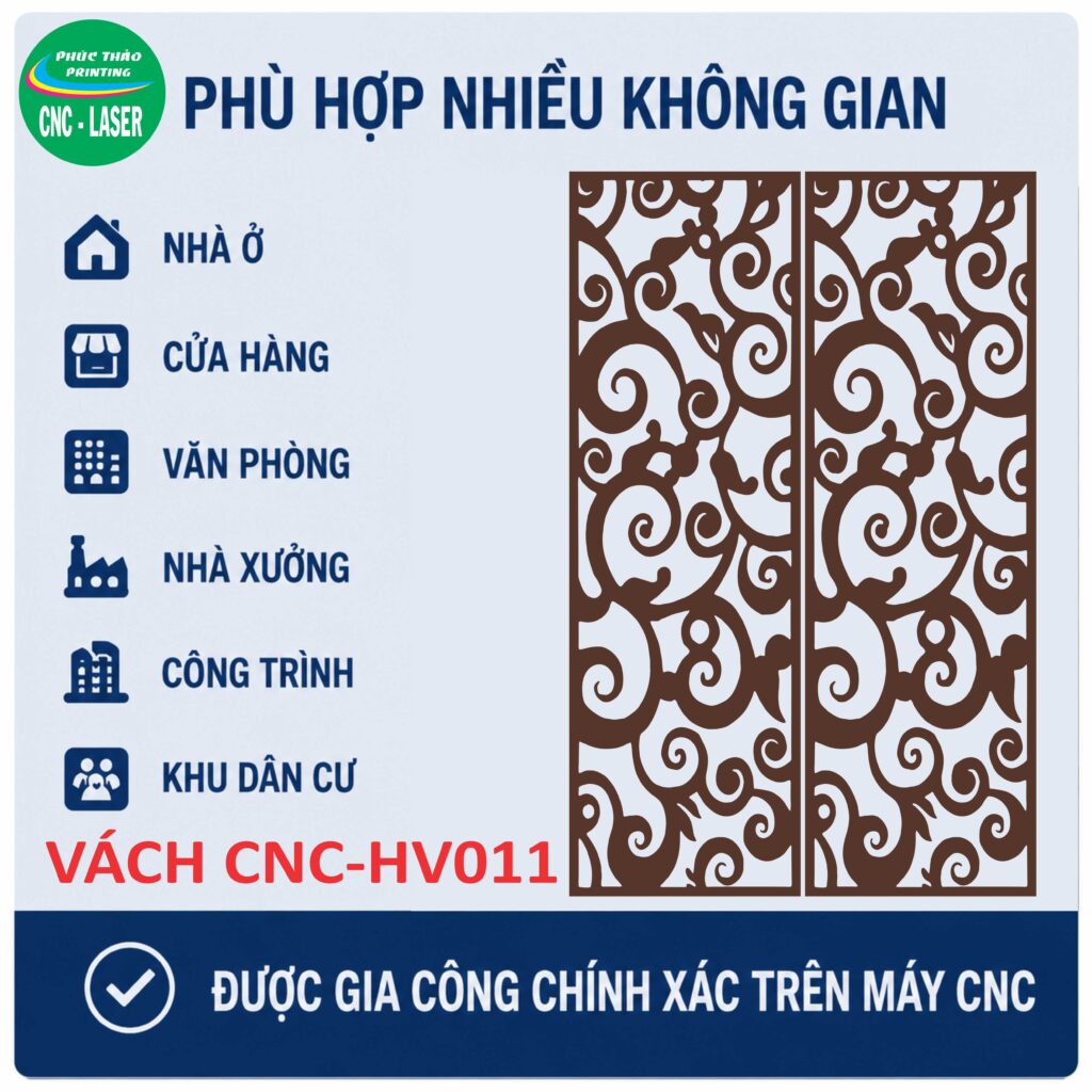 Mẫu CNC trang trí HV011