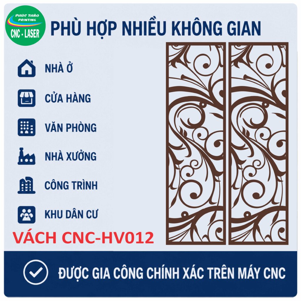 Mẫu CNC trang trí HV012