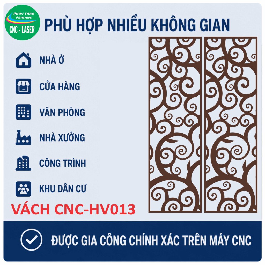 Mẫu CNC trang trí HV013