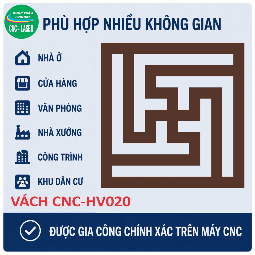 Mẫu CNC trang trí HV020