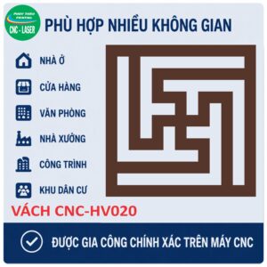 Mẫu CNC trang trí HV020